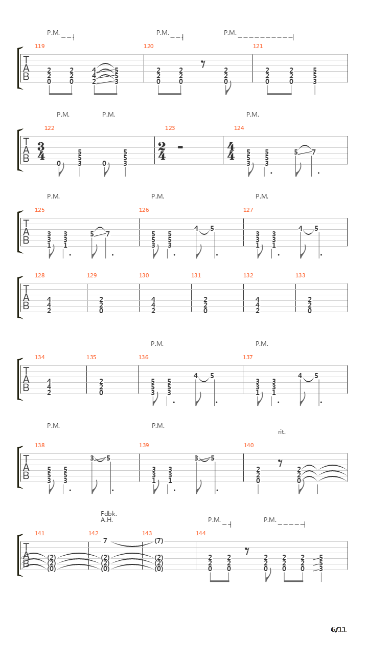 The Struggle Within吉他谱