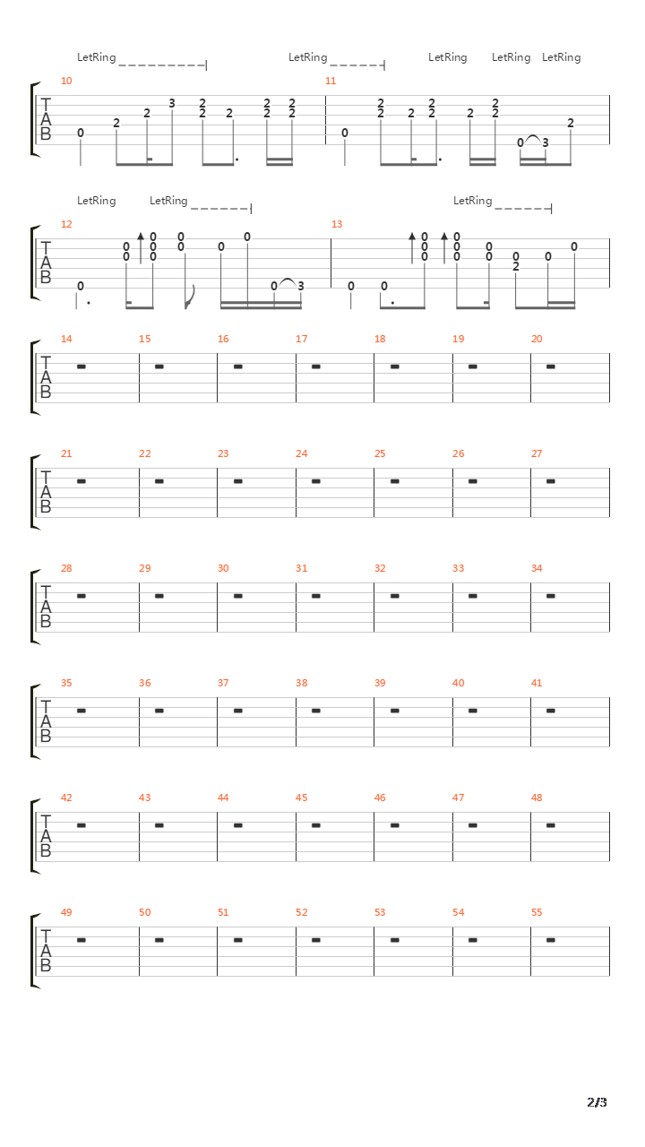 Turn The Page吉他谱