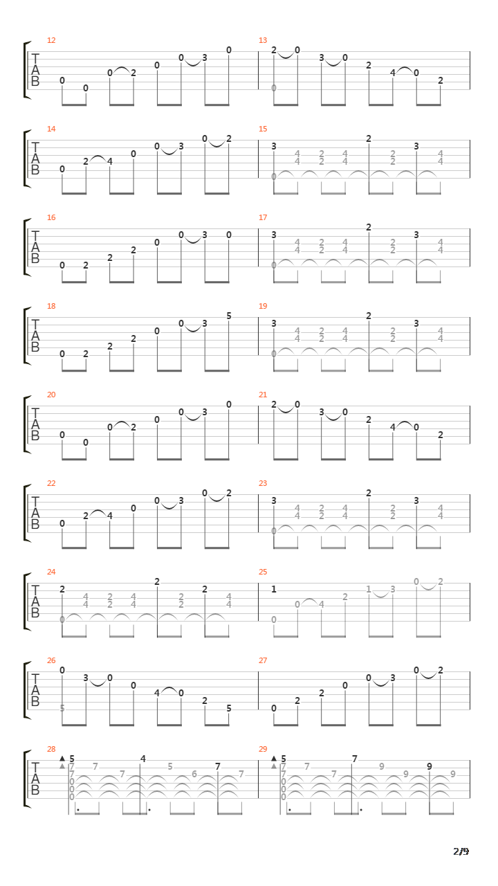 Demian 1 Dos Mundos吉他谱