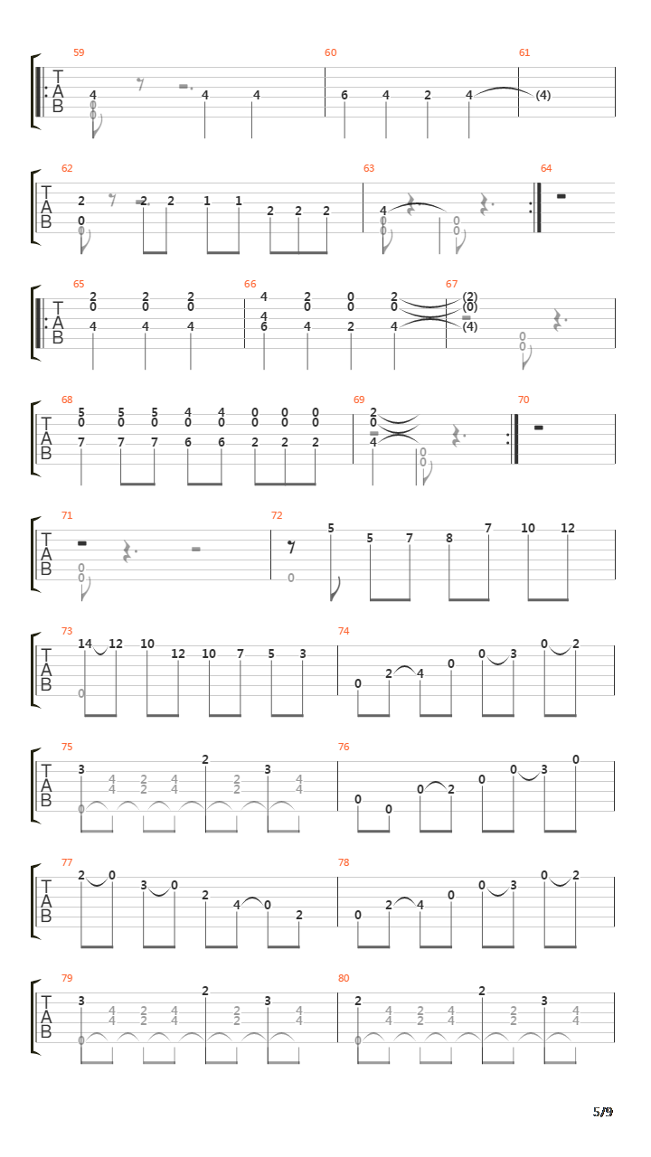 Demian 1 Dos Mundos吉他谱