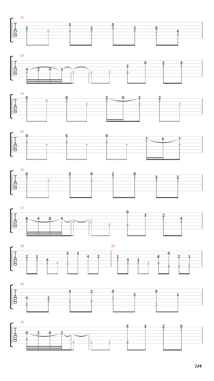 La Joyeuse Pieces de Clavecin吉他谱