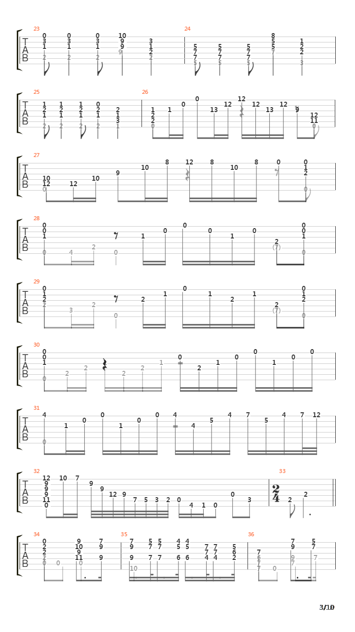 Opus 65 No 1 Fantasie Hongroise吉他谱