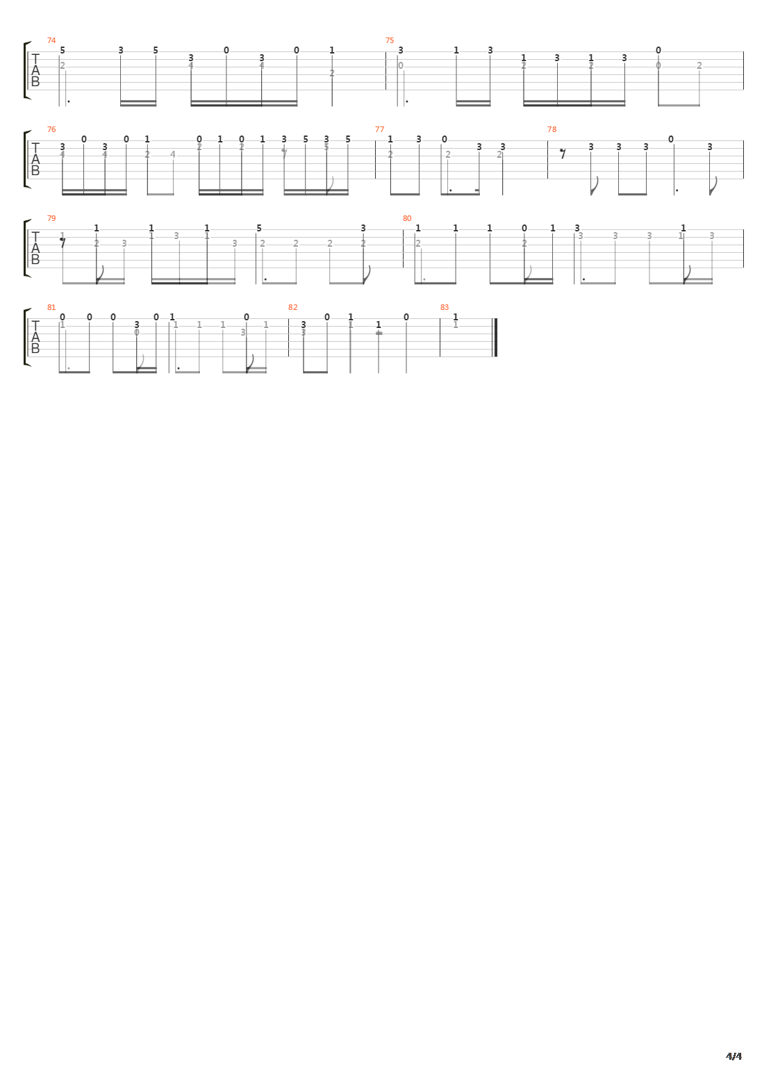 BWV 553 Prelude and Fugue吉他谱