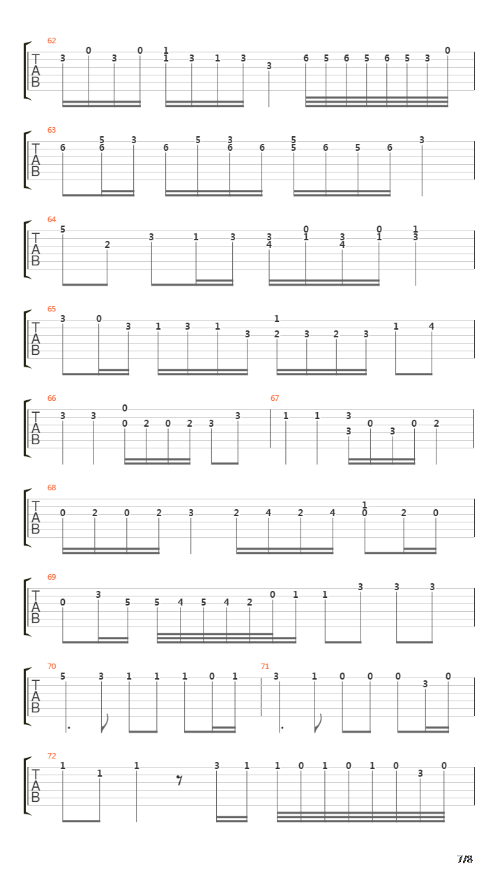 BWV 553 Prelude and Fugue吉他谱
