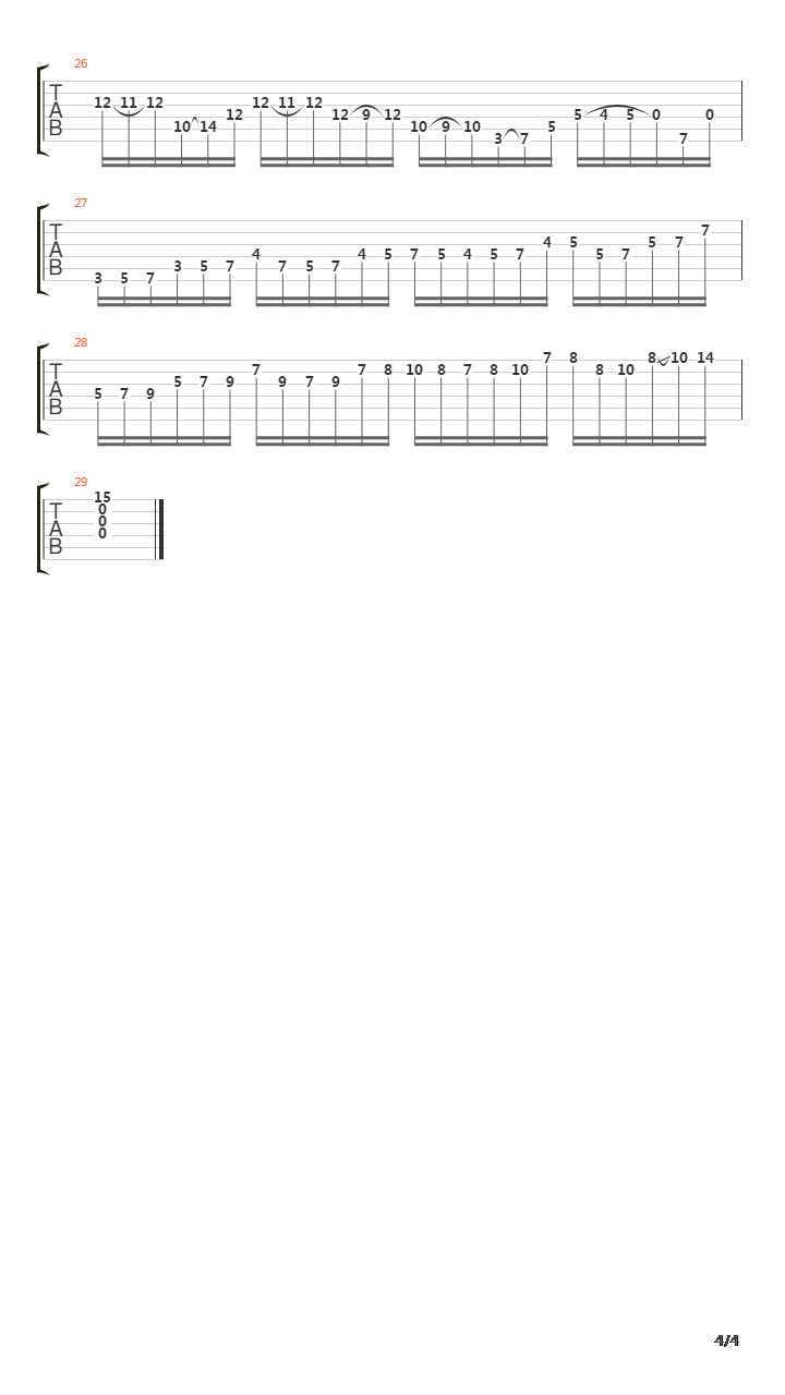 BWV 572 Fantasia in G Major吉他谱