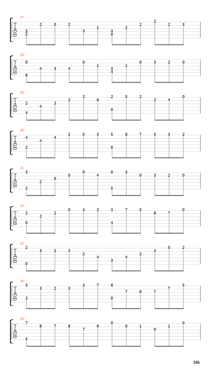 BWV 998 Prelude 1 v2吉他谱