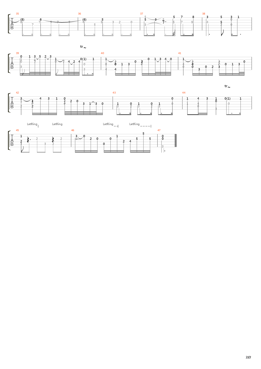 BWV 1005 Adagio吉他谱