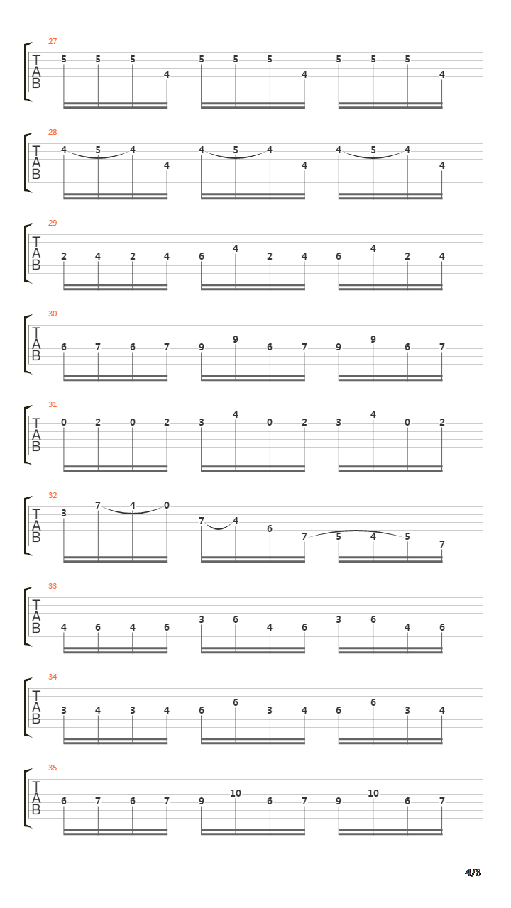 BWV 1006 Preludio吉他谱