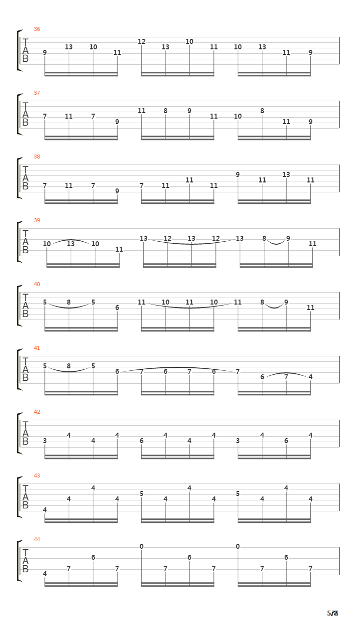 BWV 1006 Preludio吉他谱