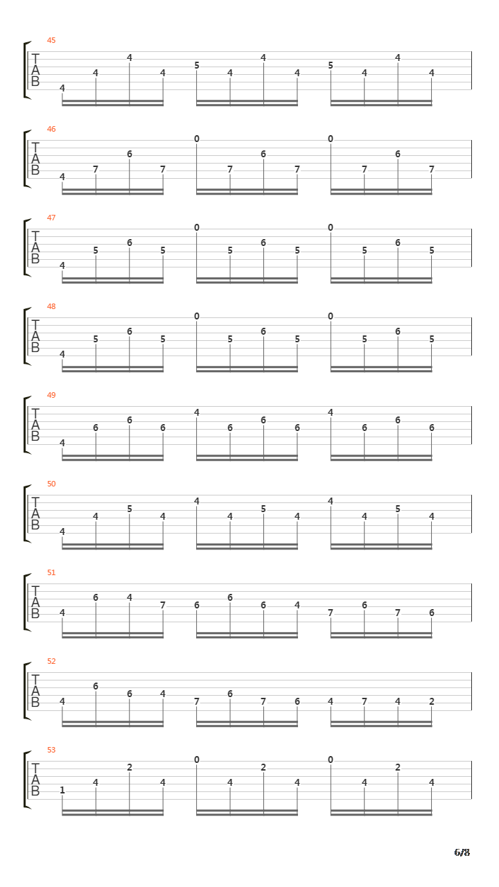 BWV 1006 Preludio吉他谱