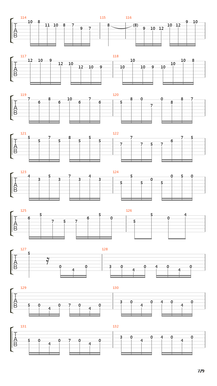 BWV 1041 Concerto吉他谱