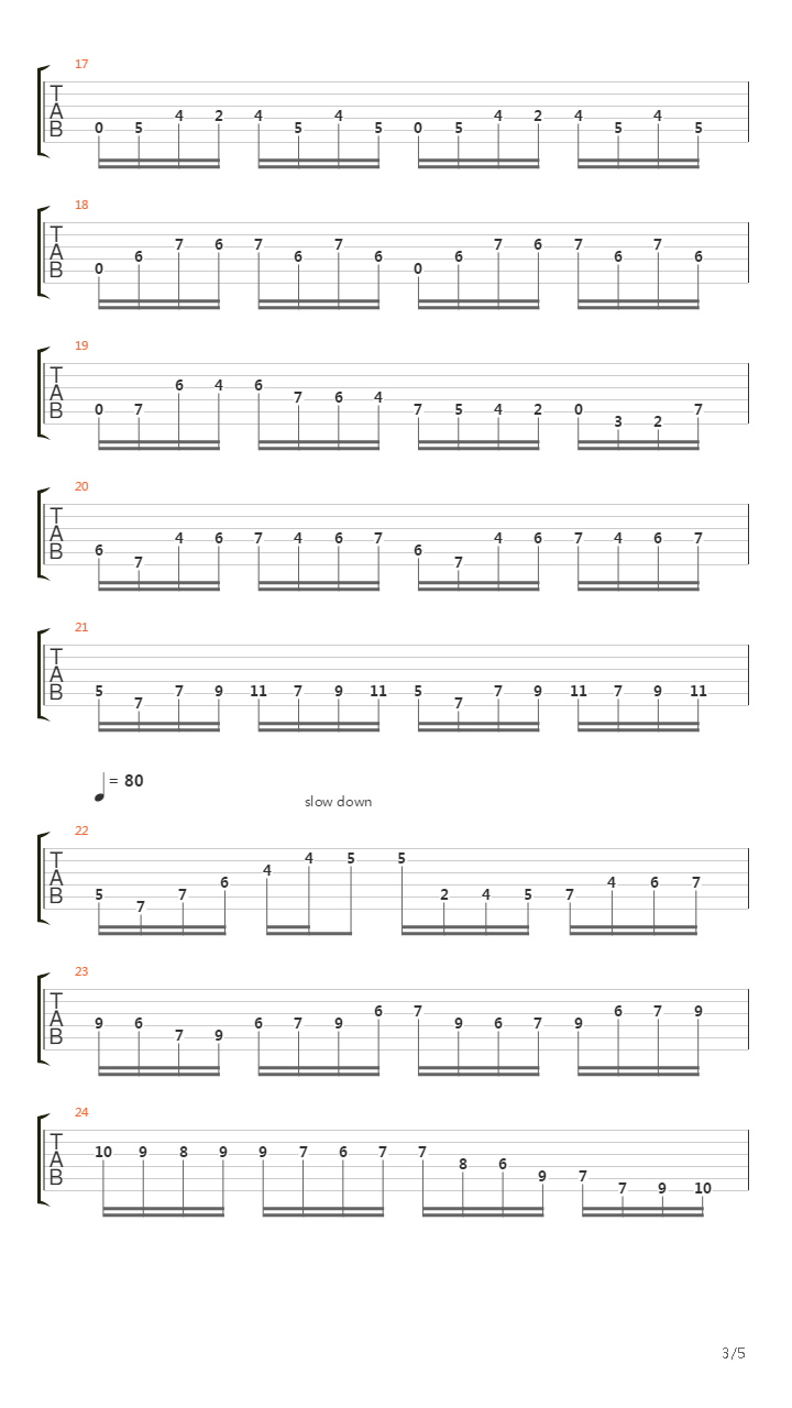 Cello Suite No 1 - Prelude吉他谱