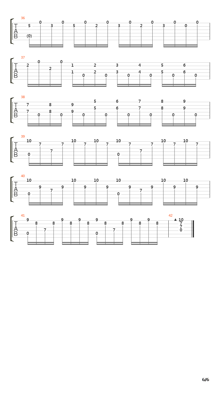 Prelude In D吉他谱