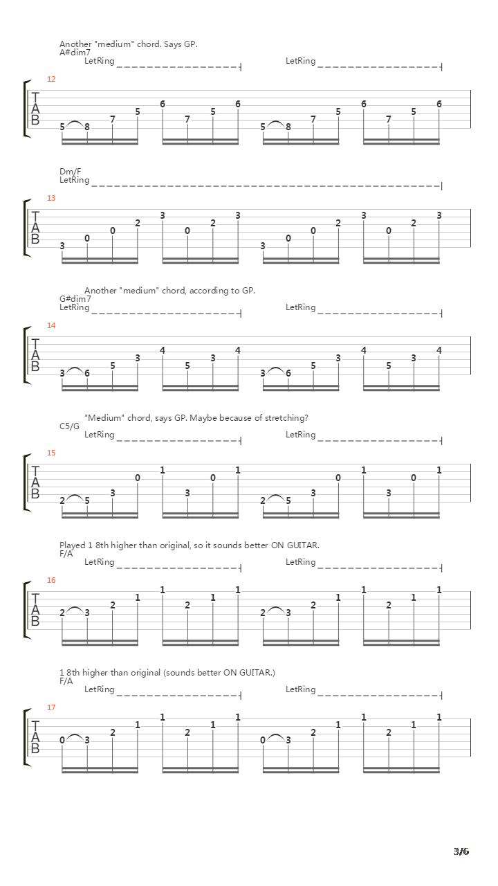 Prelude No 1 In C-major Well Tempered Clavier吉他谱