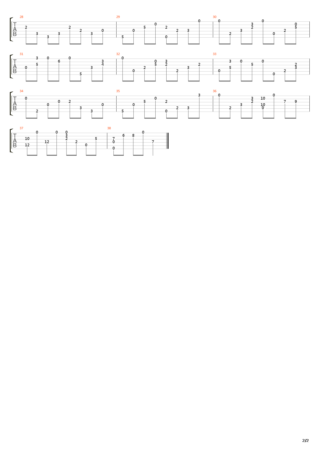 Arc Et Senans吉他谱