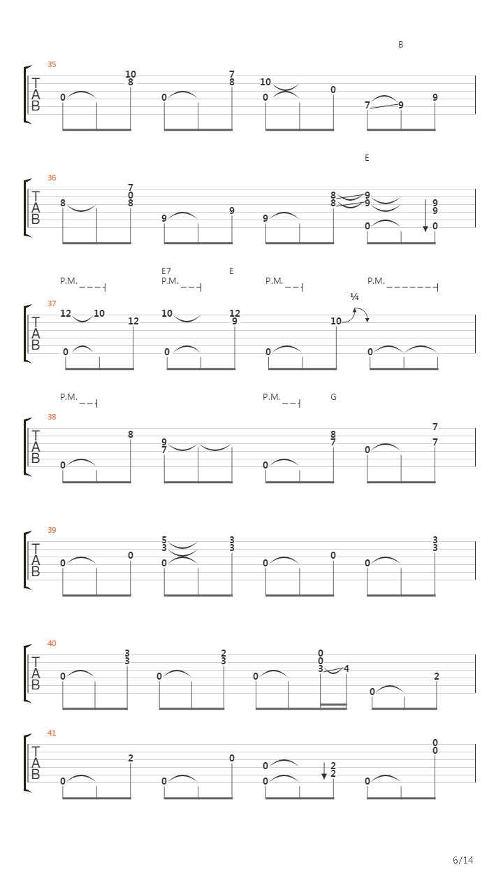National Seven吉他谱