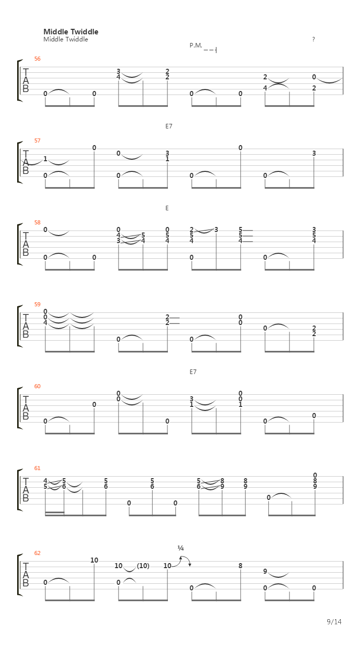 National Seven吉他谱