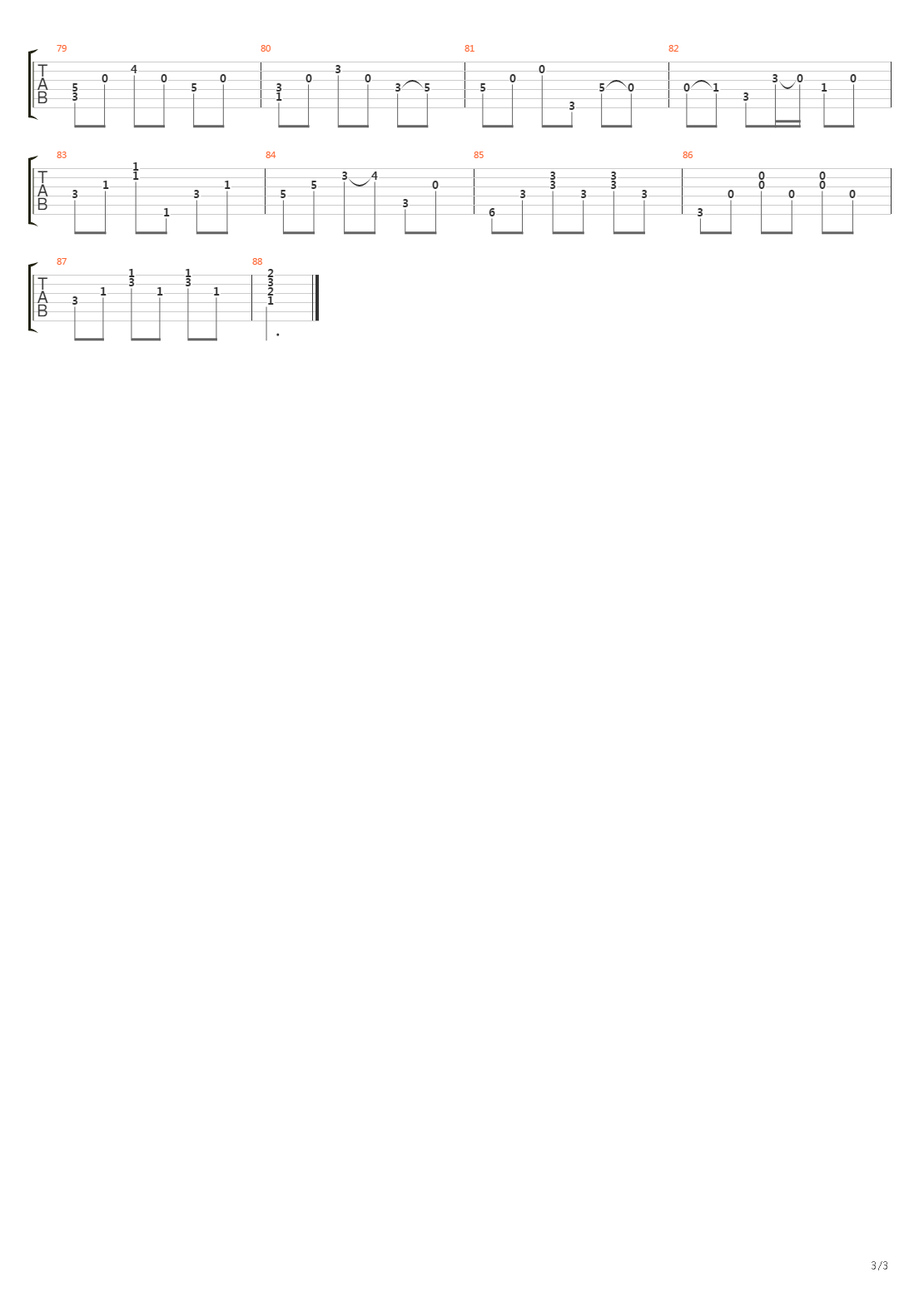 O Death吉他谱