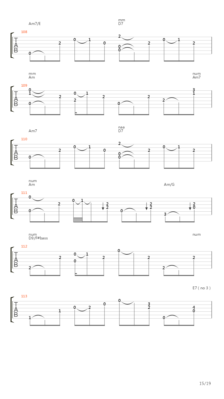 Plain Song吉他谱