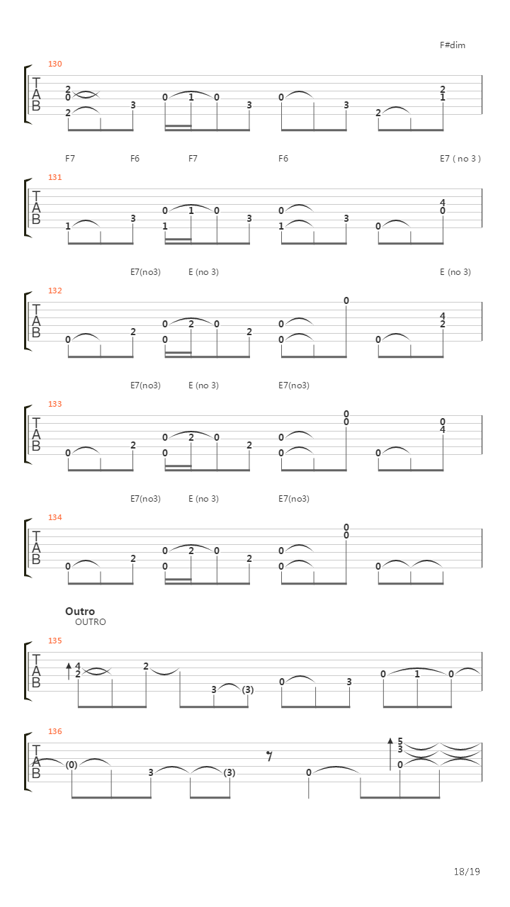 Plain Song吉他谱