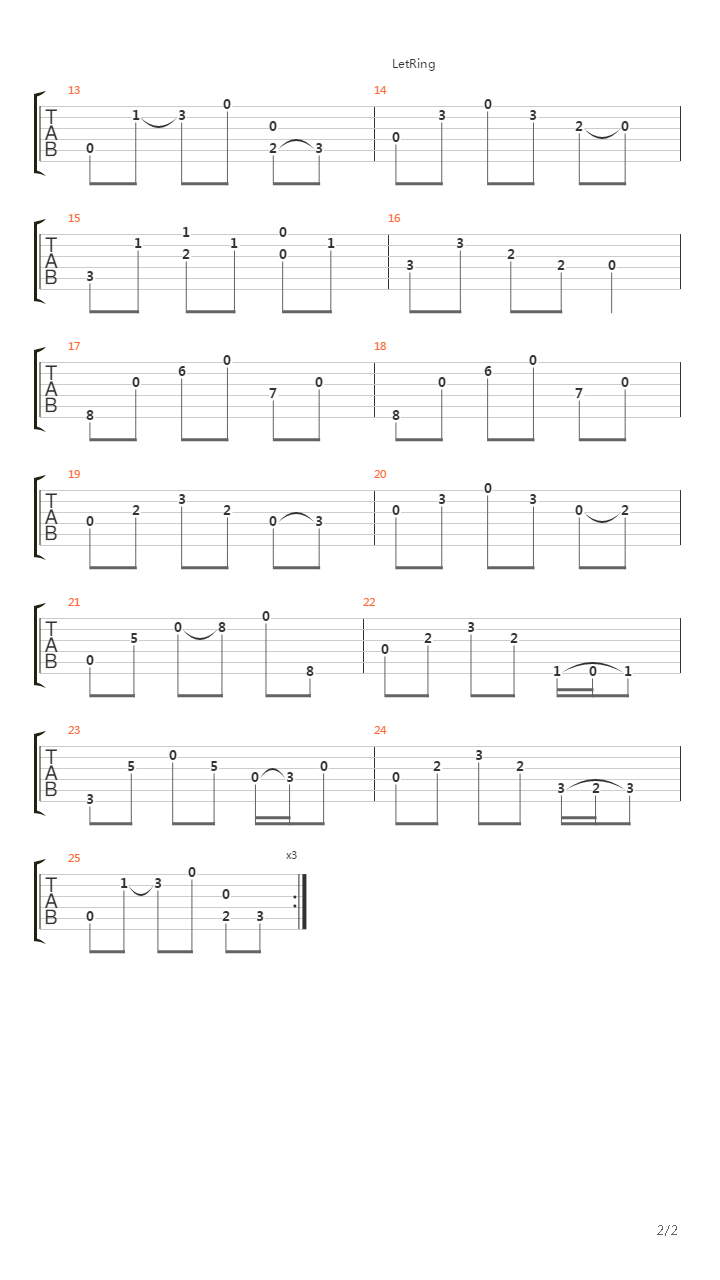 Scarborough Fair吉他谱