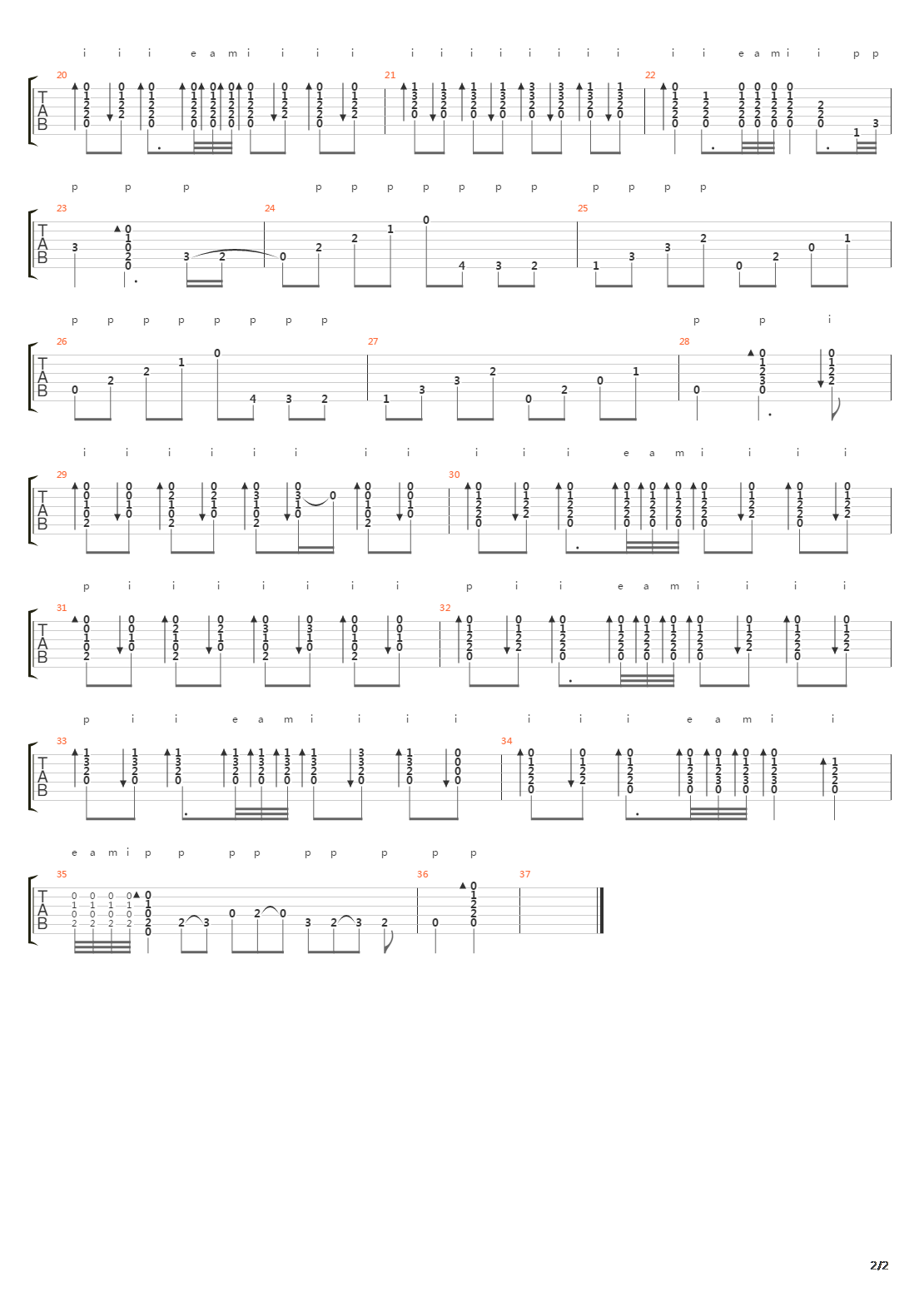 Farruca吉他谱