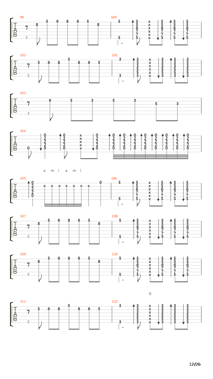 Cueva Gitano (Tangos)吉他谱