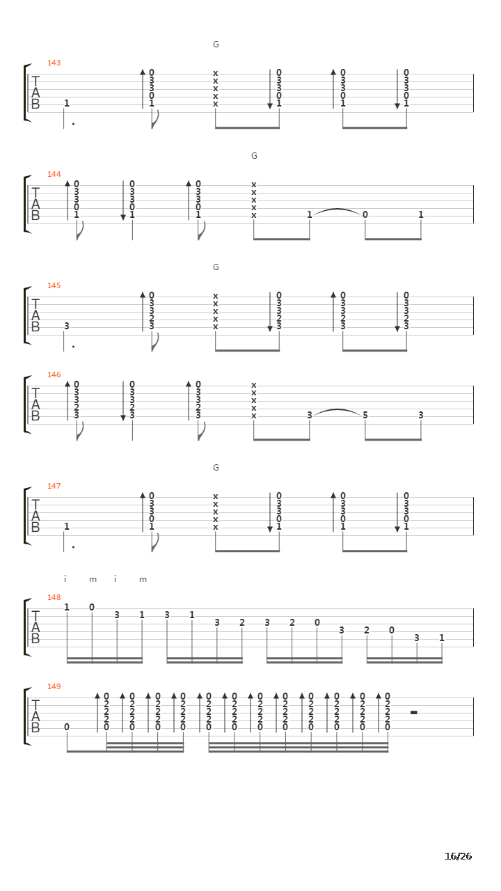 Cueva Gitano (Tangos)吉他谱