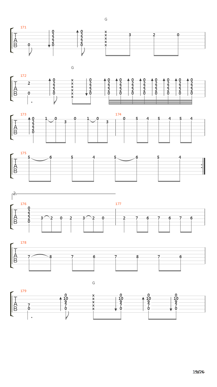 Cueva Gitano (Tangos)吉他谱