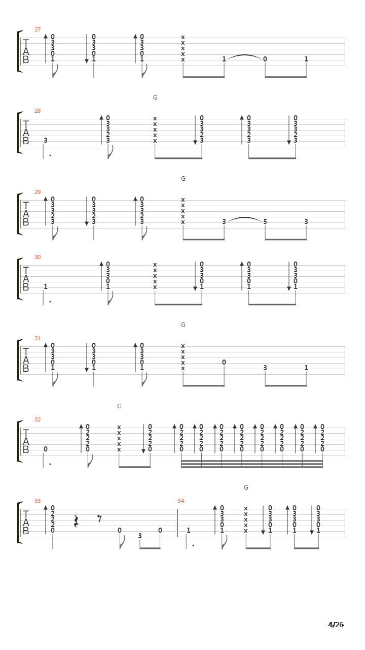 Cueva Gitano (Tangos)吉他谱