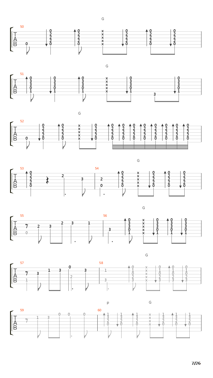 Cueva Gitano (Tangos)吉他谱