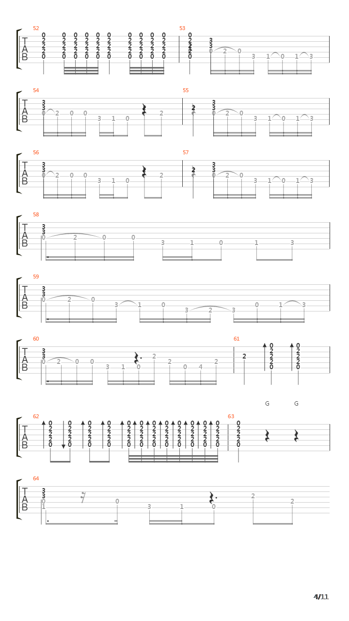 Lamento Gitano (Siguiriyas)吉他谱