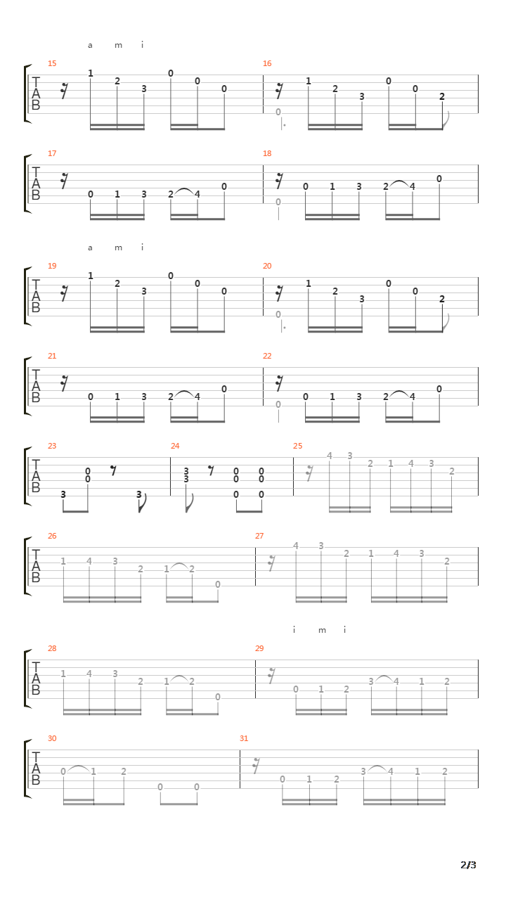 Estudios Sencillos (Study No 10)吉他谱