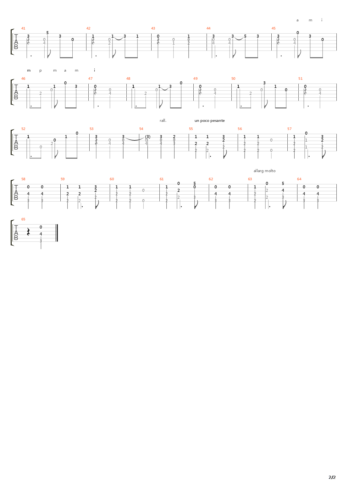 Estudios Sencillos (Study No 15)吉他谱