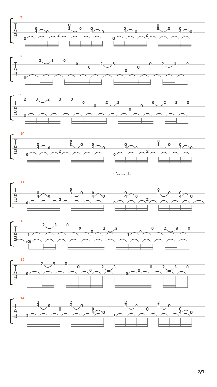 Etude 9吉他谱