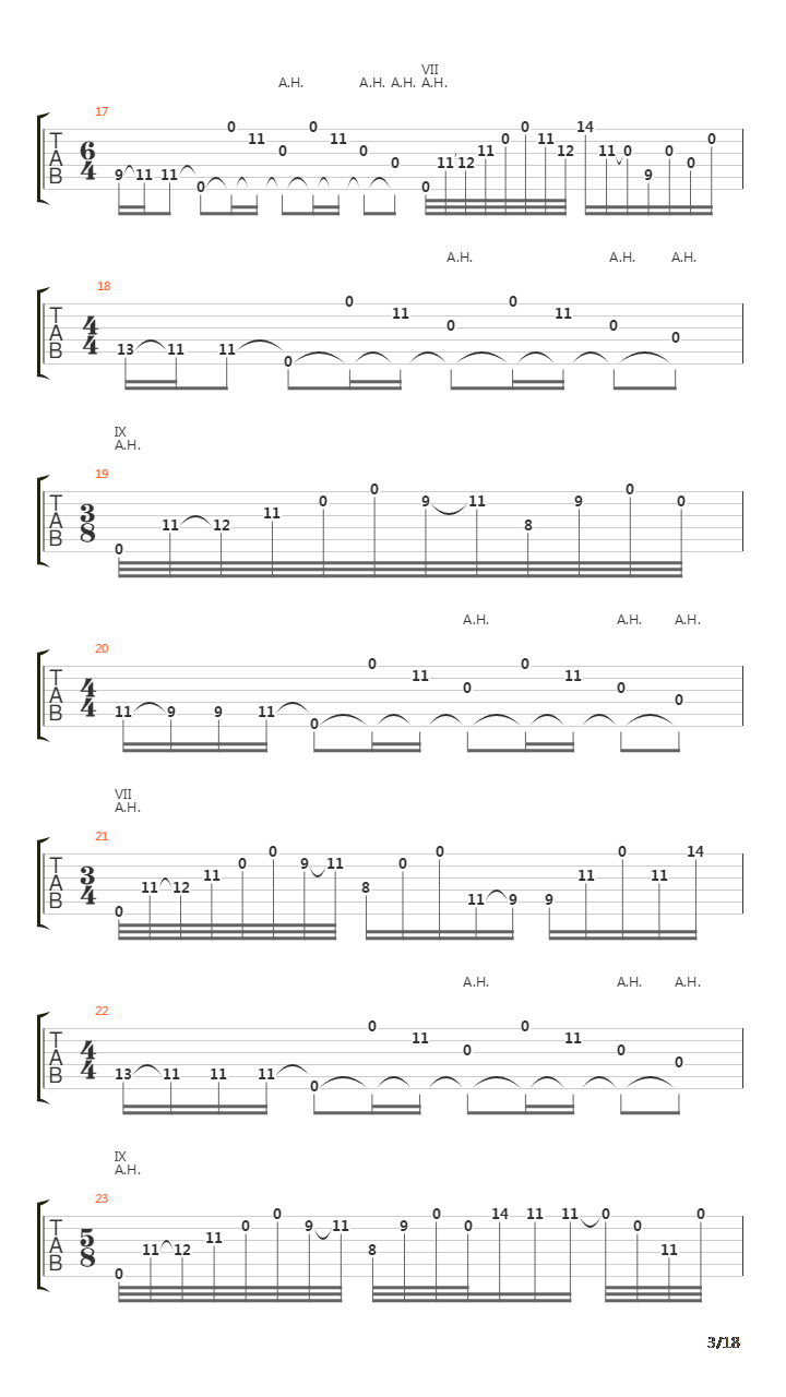 Sonata吉他谱