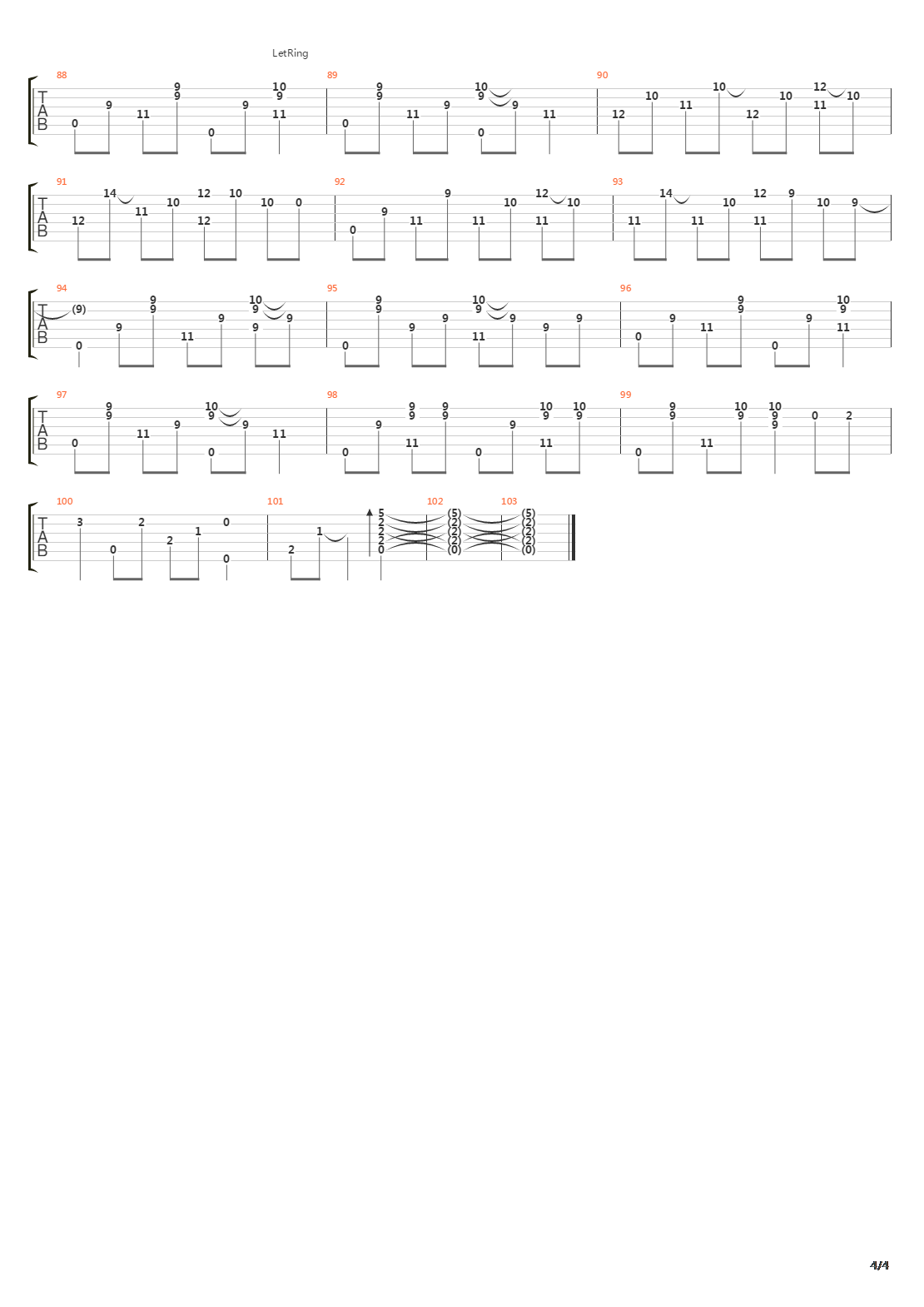 Agile N吉他谱