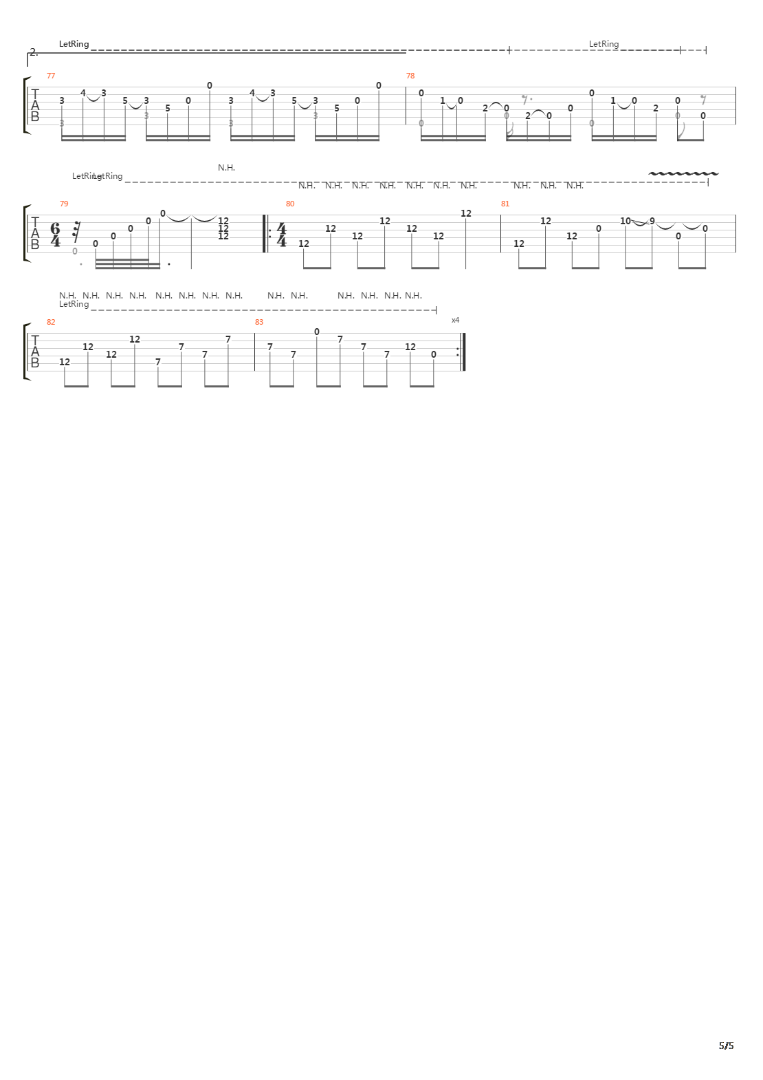 Little Martha吉他谱