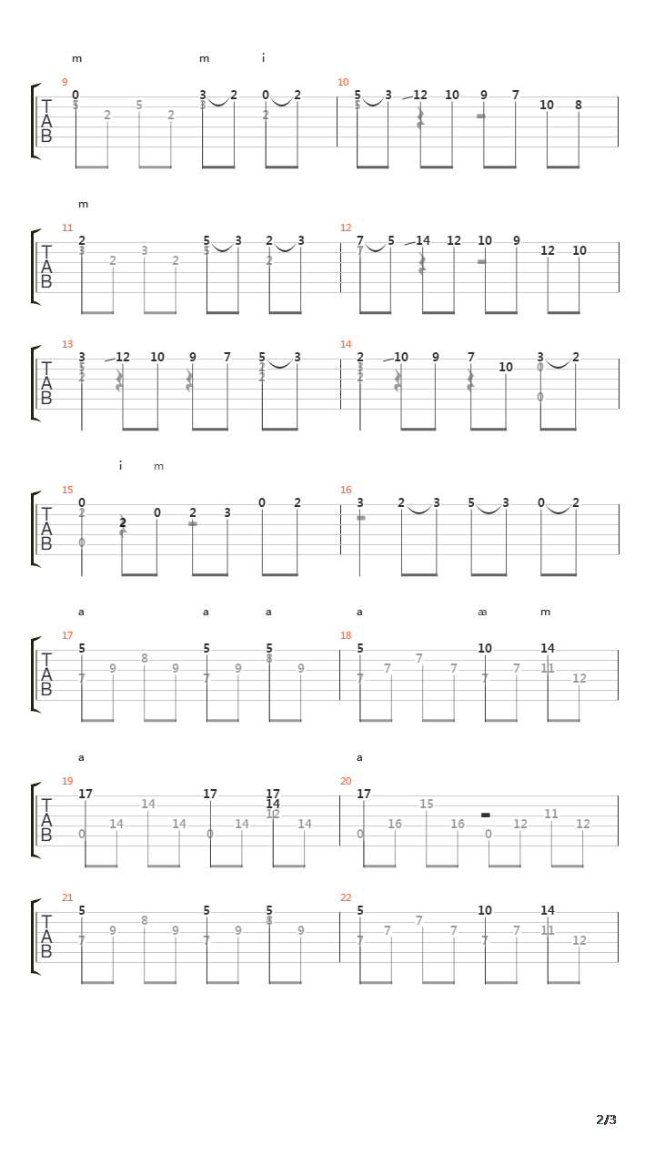 Sonata吉他谱