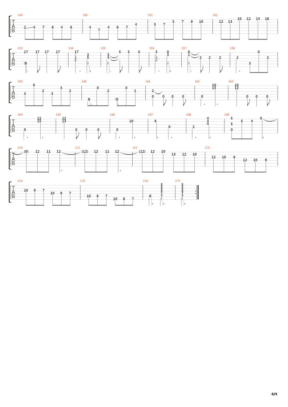 Sonata Al Estilo 5 Giga吉他谱