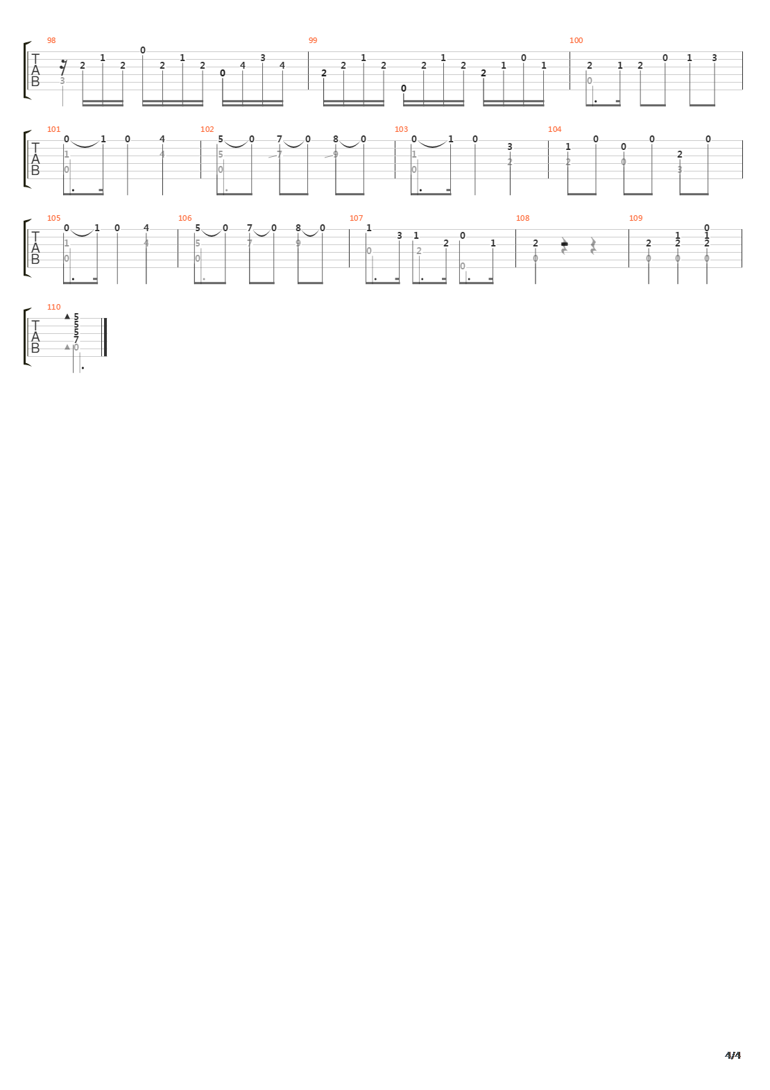 Opus 18 Air Montagnard Theme and Variations吉他谱