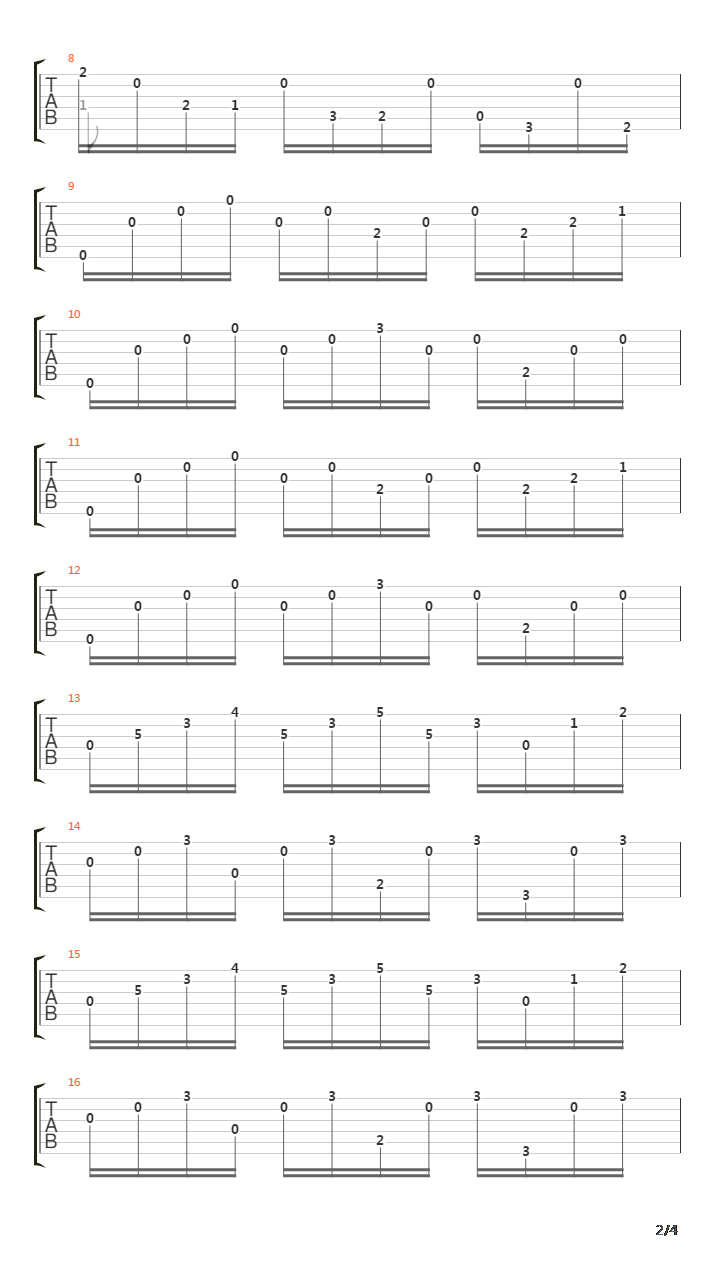 Opus 26 No 3 Caprice吉他谱