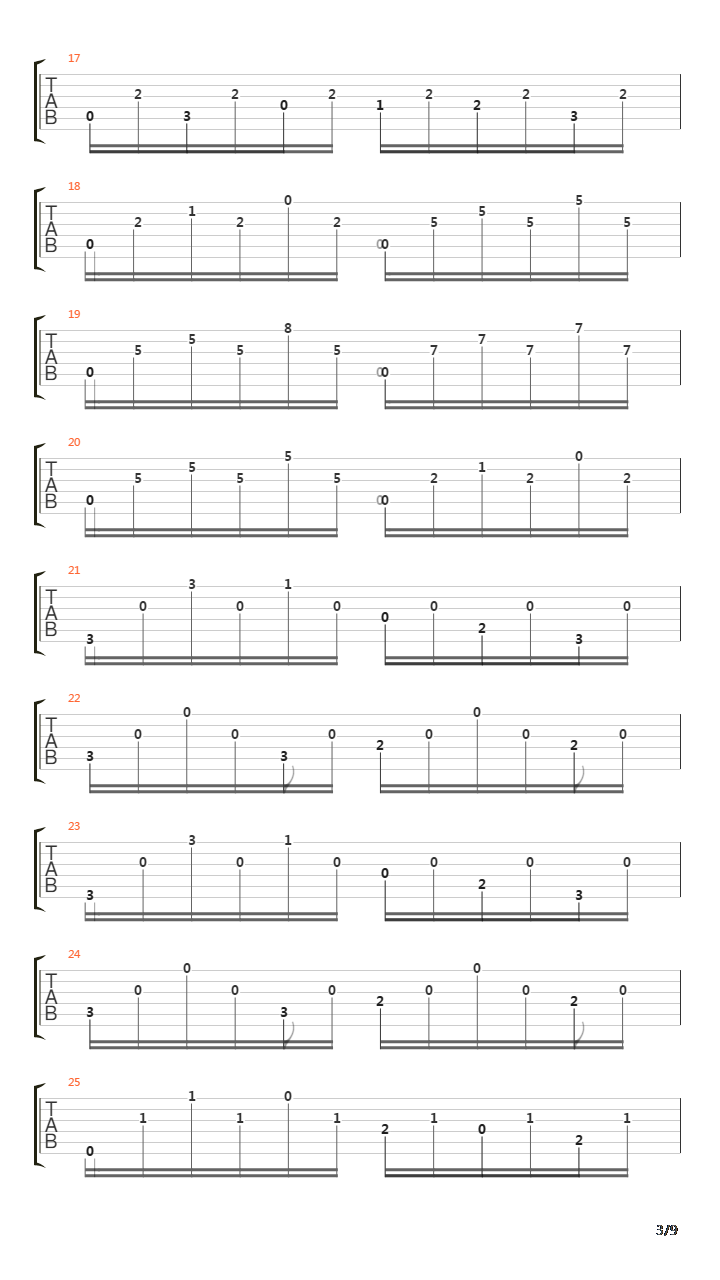 Opus 26 No 4 Caprice吉他谱