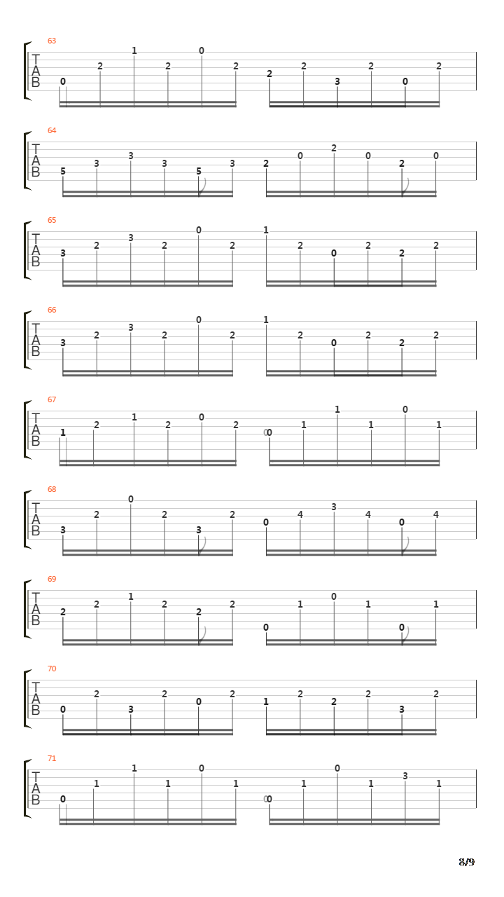 Opus 26 No 4 Caprice吉他谱