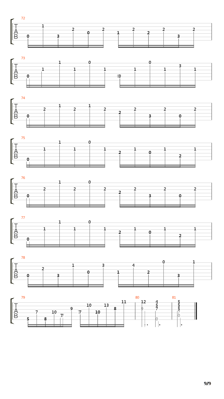 Opus 26 No 4 Caprice吉他谱