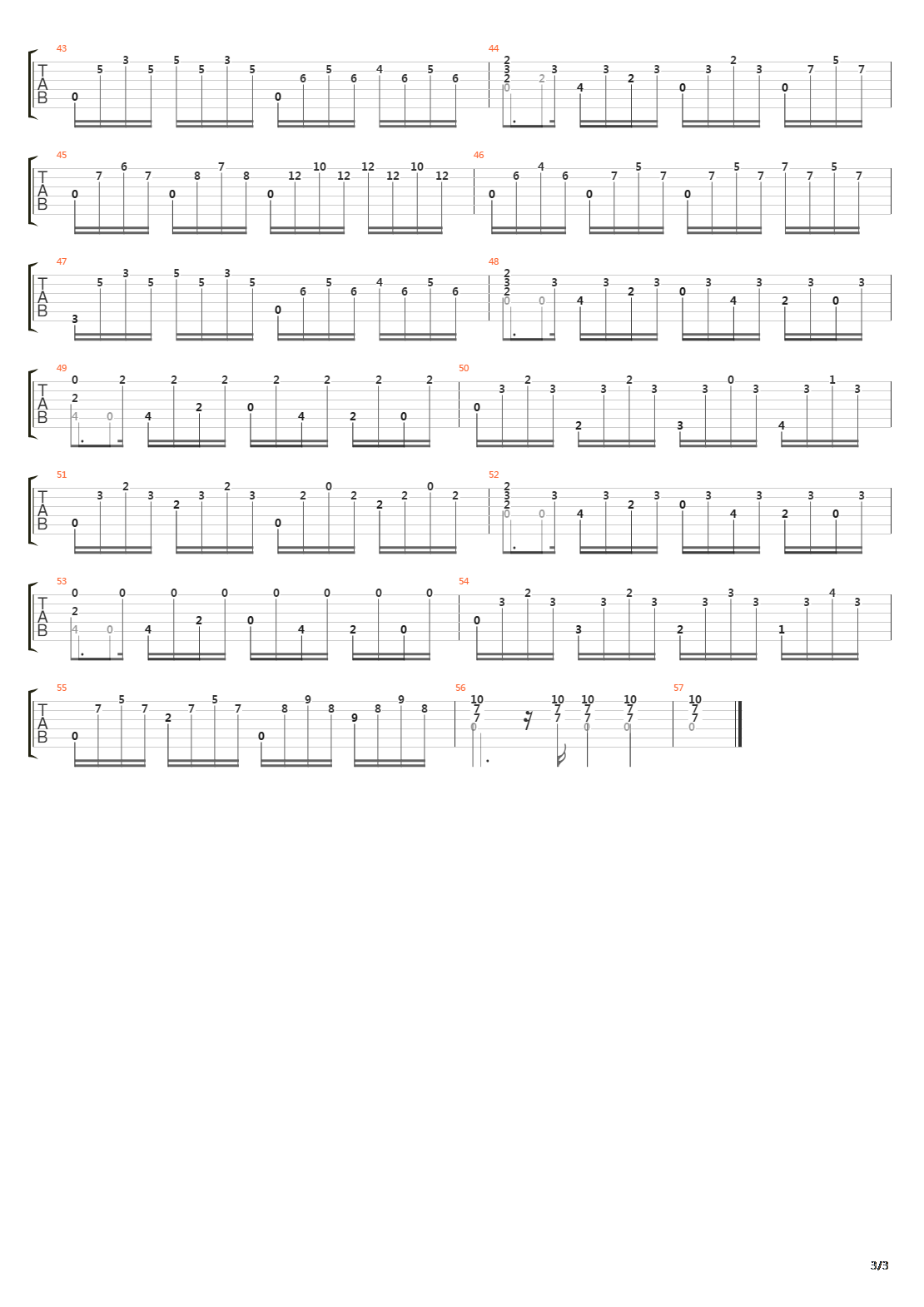 Opus 26 No 5 Caprice吉他谱