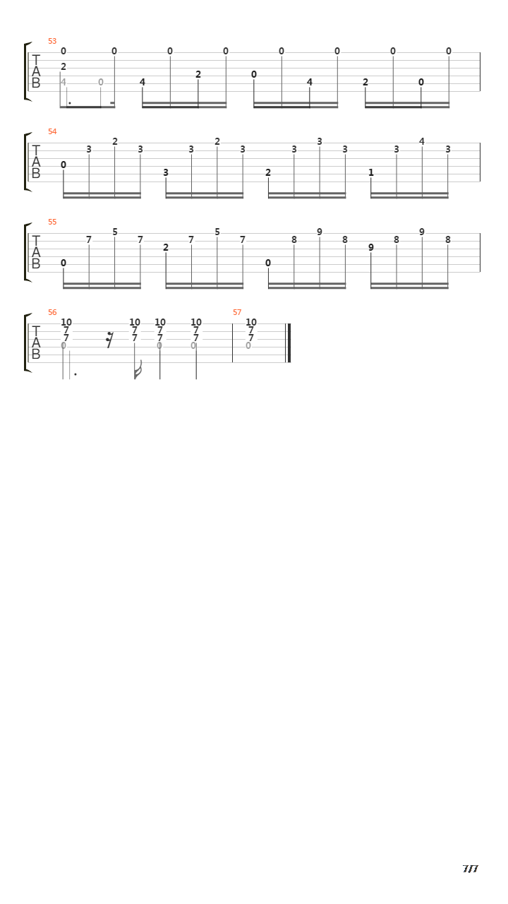 Opus 26 No 5 Caprice吉他谱