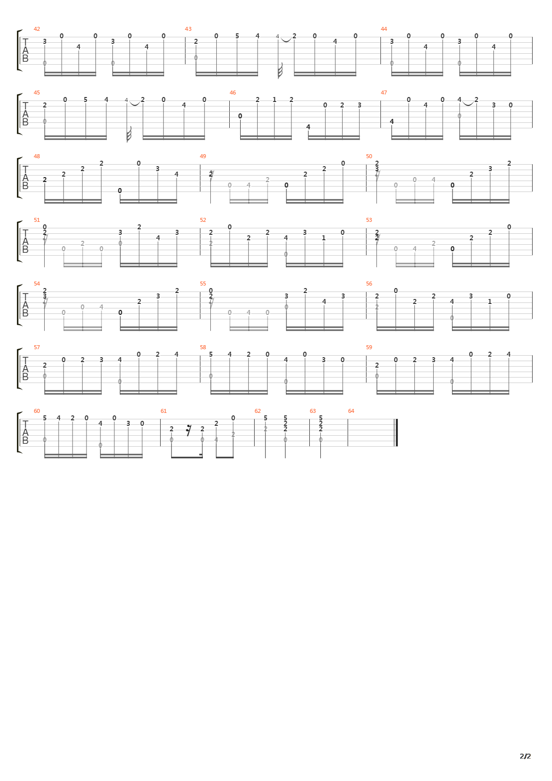 Opus 59 No 21吉他谱