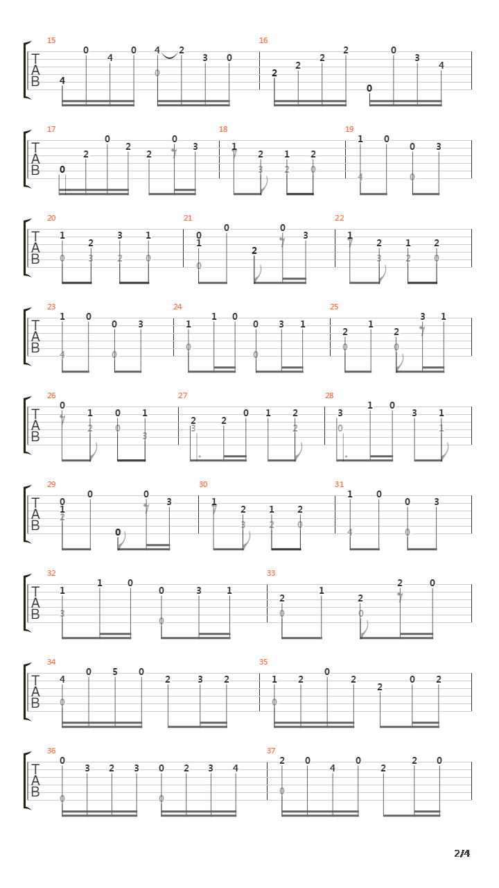 Opus 59 No 21吉他谱