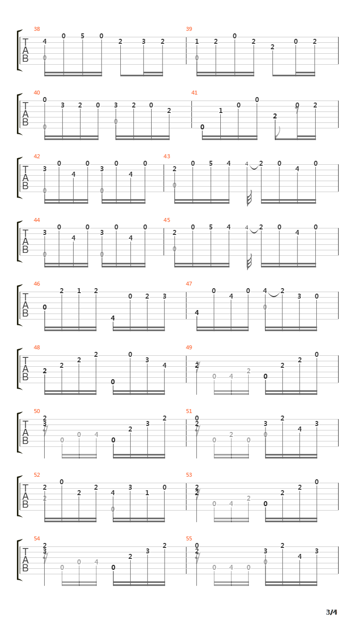 Opus 59 No 21吉他谱